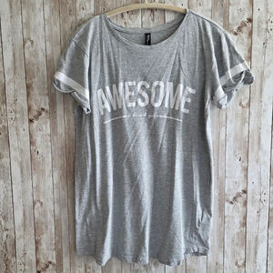 Women's Jean Pascale T-shirt Size S Gray